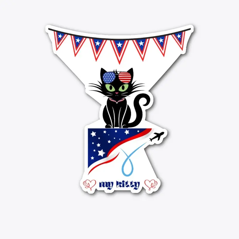 American Black Kitty Pride