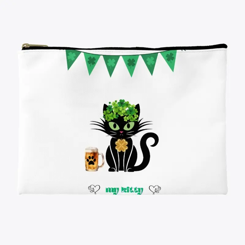 Irish Pride Black Kitty