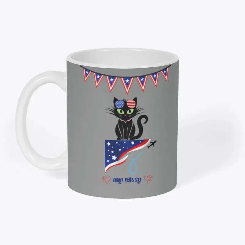 American Black Kitty Pride